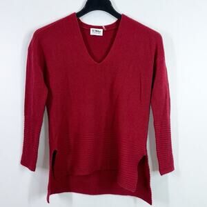 27 miles Malibu 100% cashmere red sweater size XS